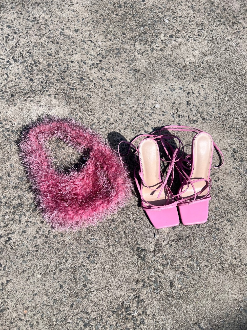 Heels & purse bundle